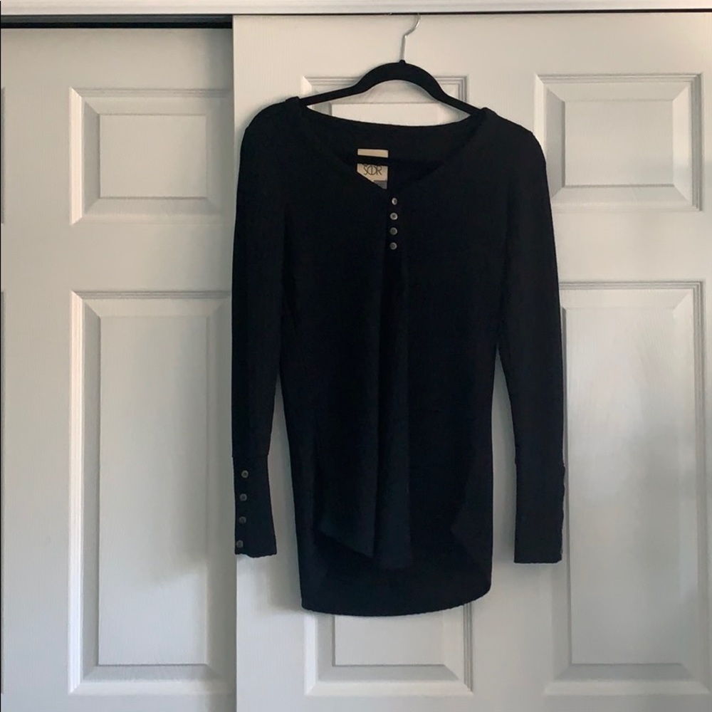 Black Sweater Shirt